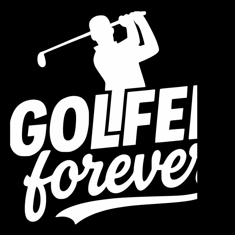 Golfer Forever Logo-Motiv
