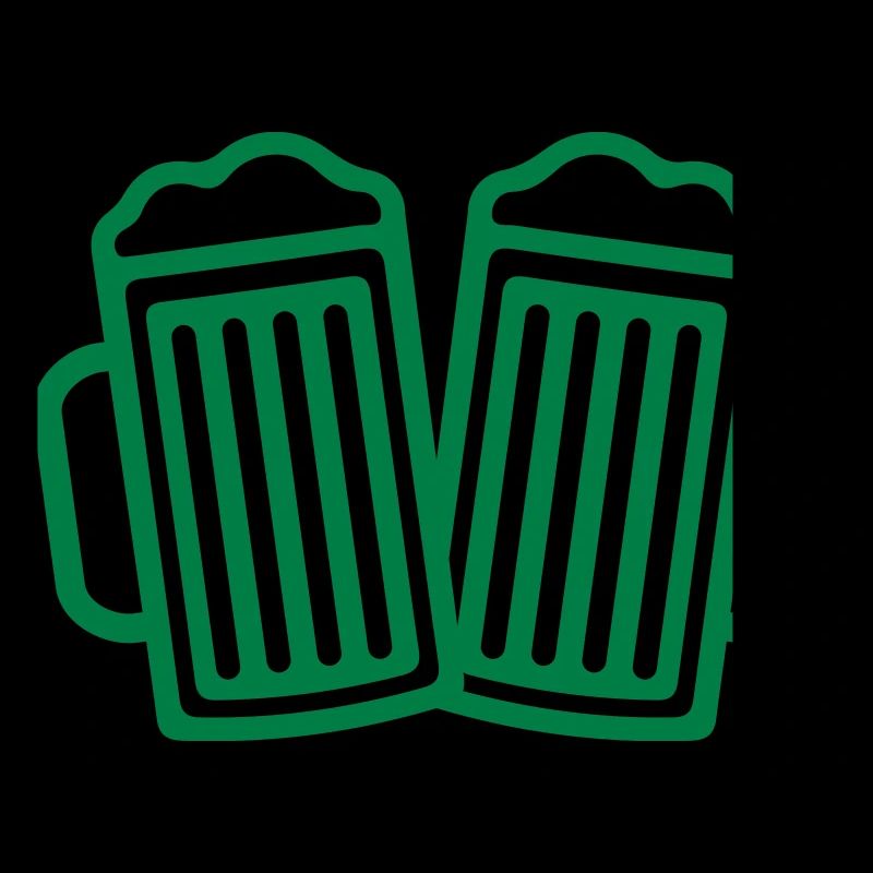Chopes de bière qui sonnent