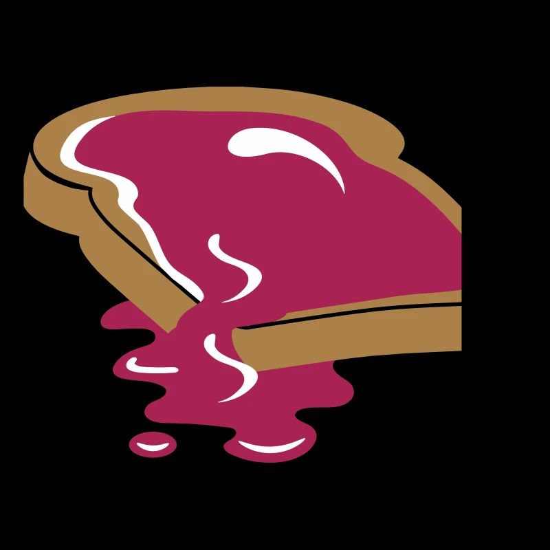 Brot mit Marmelade
