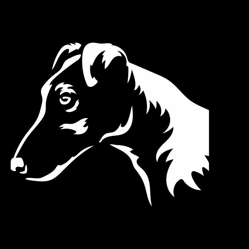 Fox Terrier Head « Black Edition »