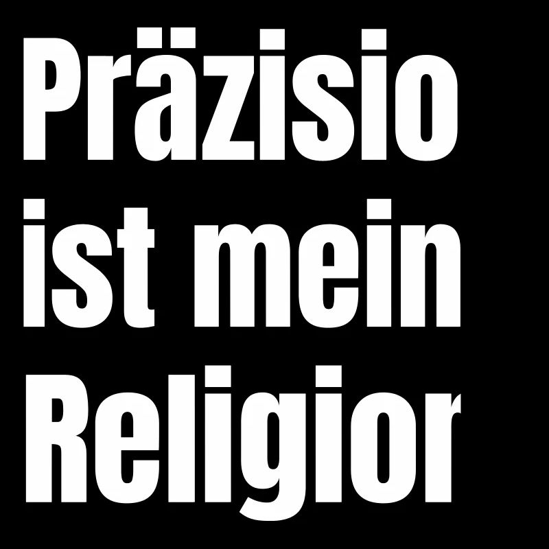La précision est ma religion.