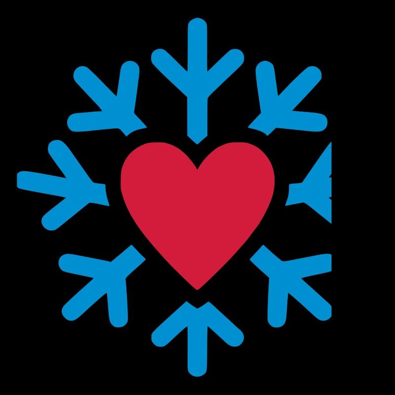 Winterherz im Eiskreis