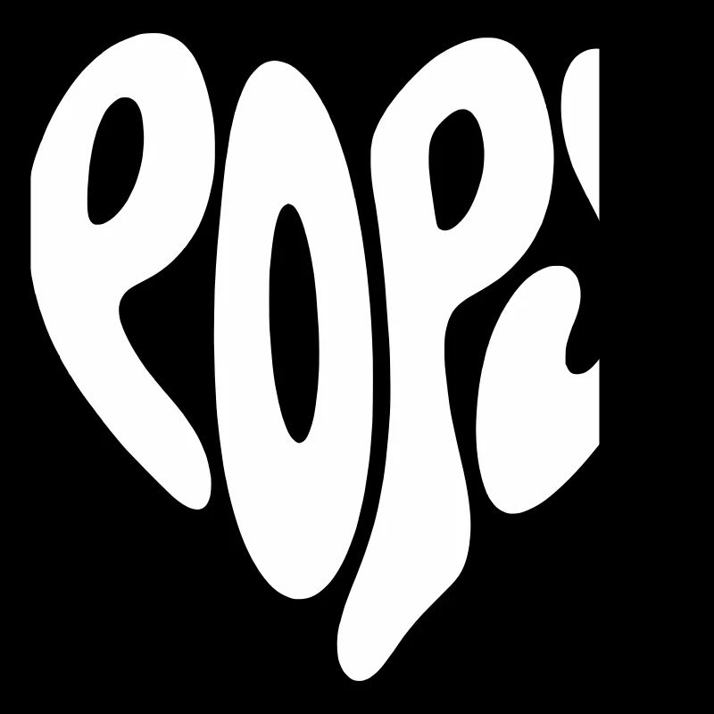 Pops – Kleines Herz (Benutzerdefinierte Farbe)