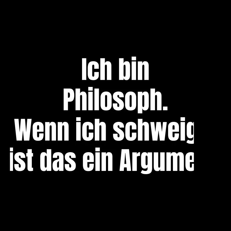Philosophical silence as an argument