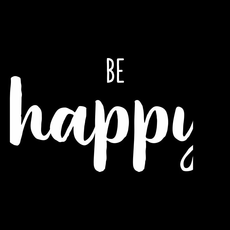 Be Happy Hand Lettering Lettering