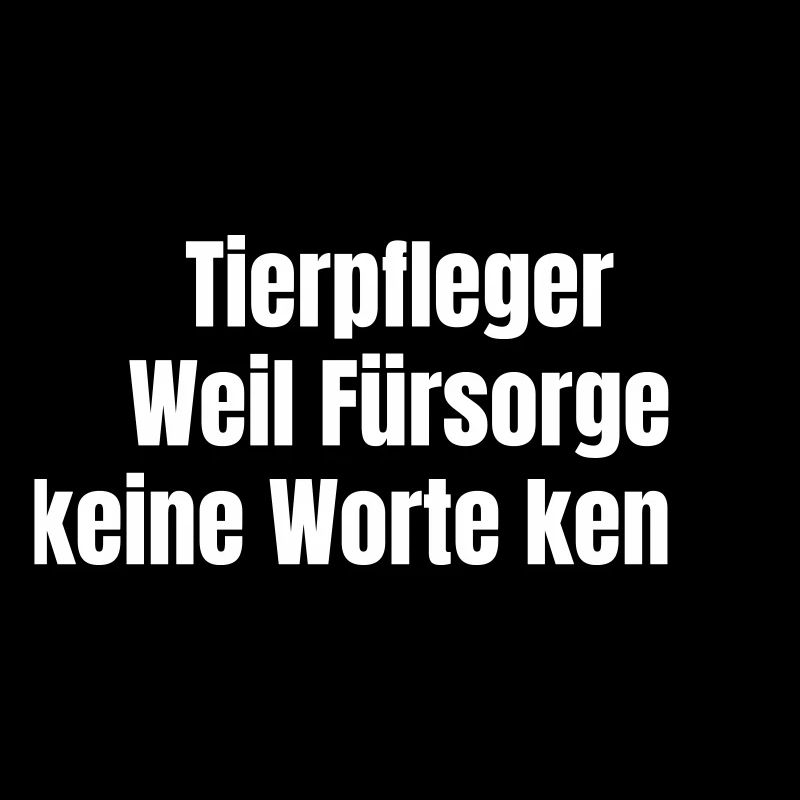 Tierpfleger Fürsorge Botschaft