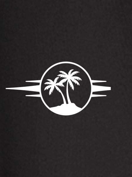 Island Palm Tree Icon