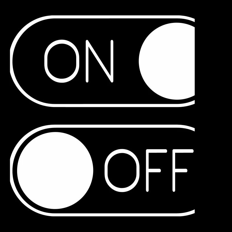 Toggle Grafik On Off Schalter