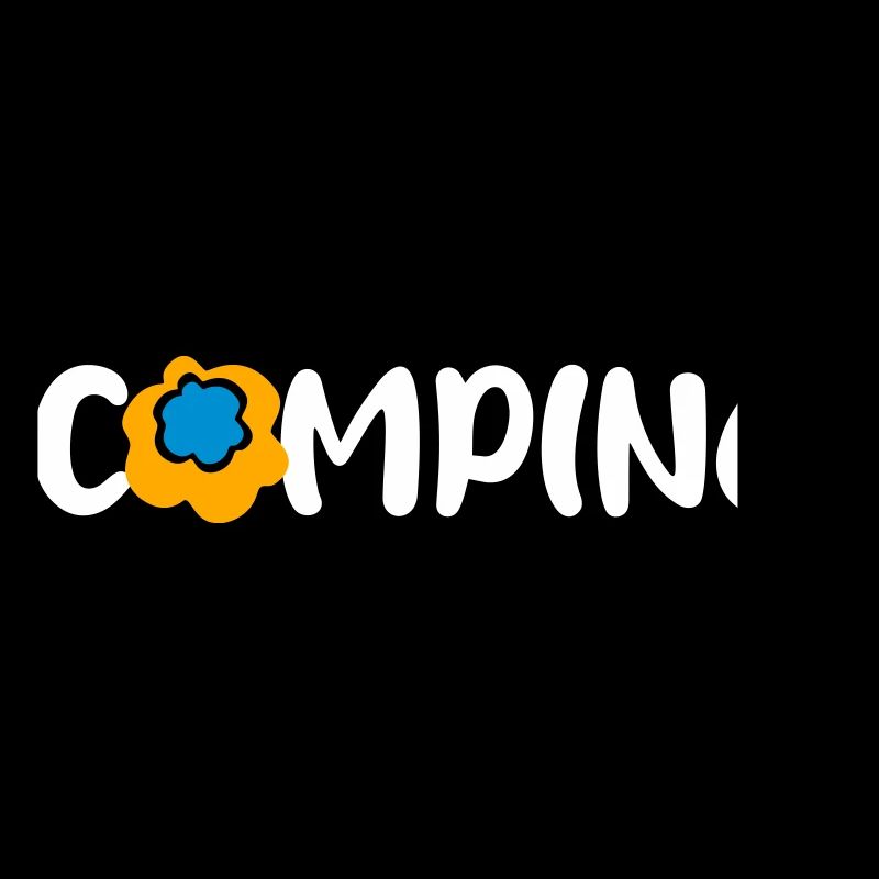 Camping Blume Comic Caravan Van Life Camping-car Fan