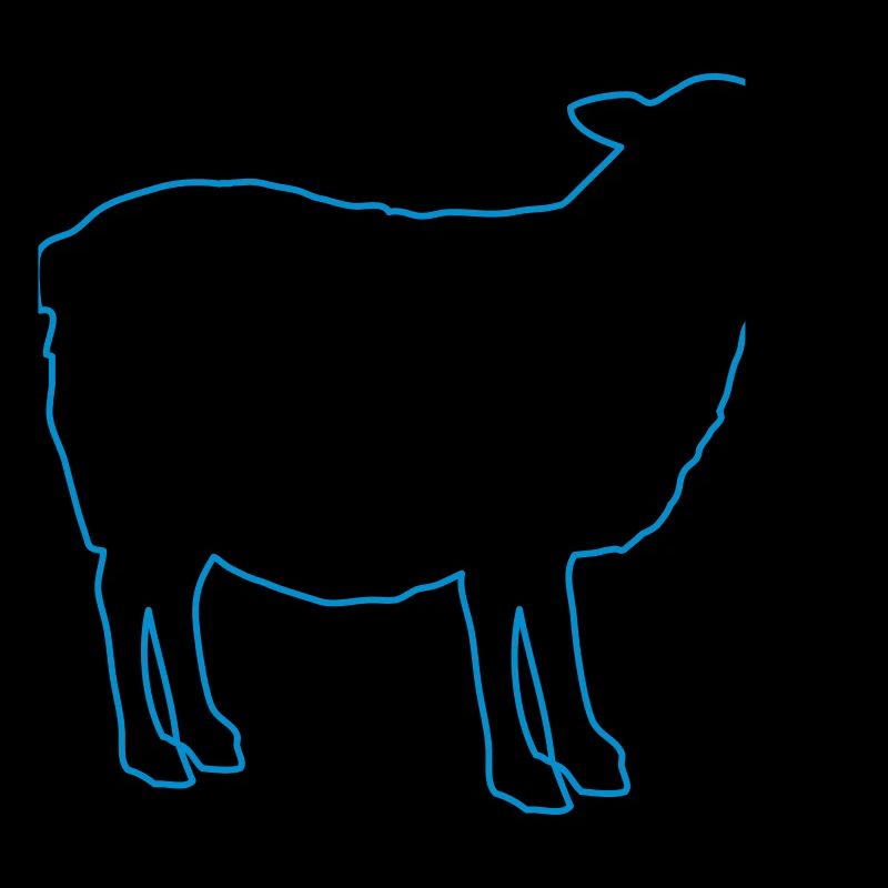 Schaf Silhouette