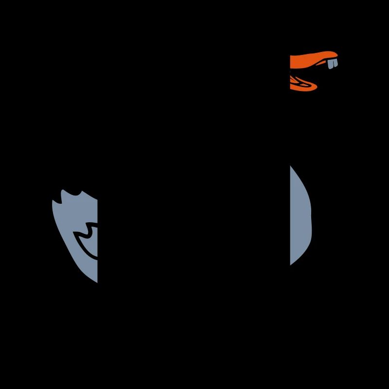 Funny Nerd Goose Horn Glasses