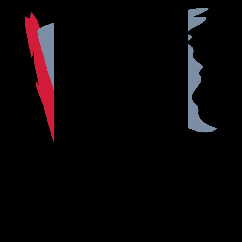 Flag anarchy symbol logo