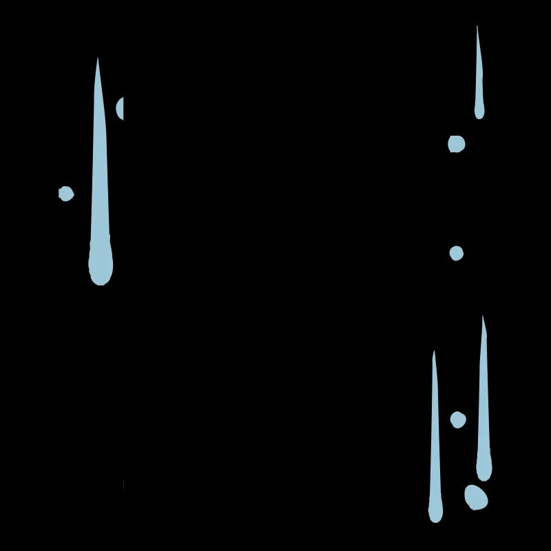 rain drops graffiti spray cool hold out black