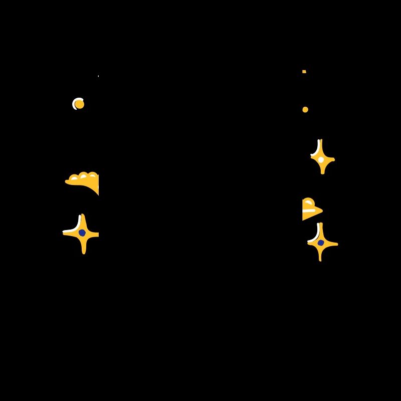 Rose dorée avec paillettes