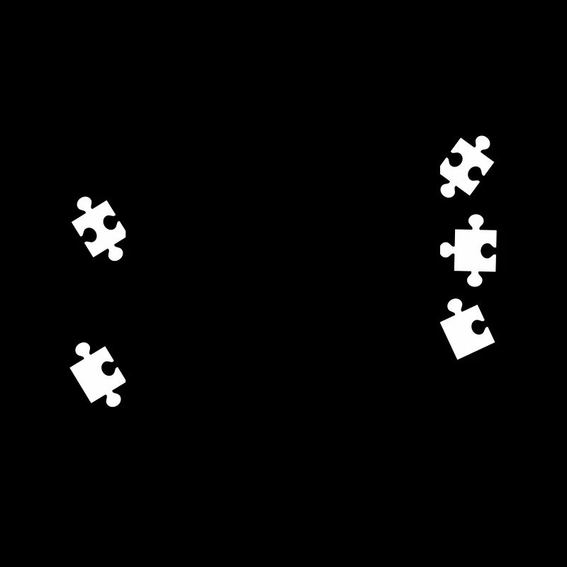 T-shirt de conception de jeu de puzzle