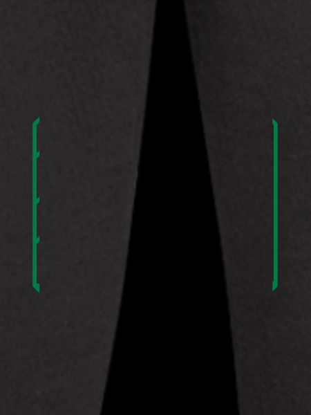 diamond with lines