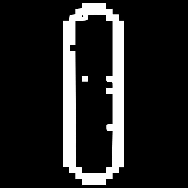 Icône de pixel de la bactérie bâton