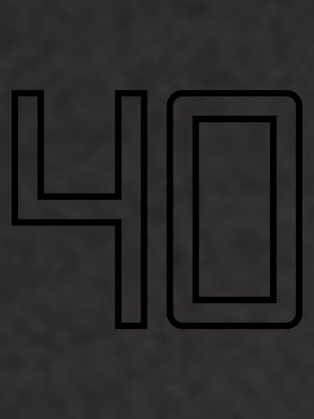 Number 40 (University Style)