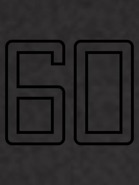 Number 60 (University Style)