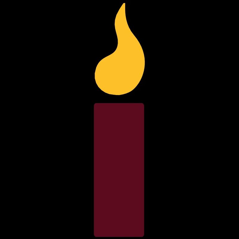 1. Geburtstag - Kerze