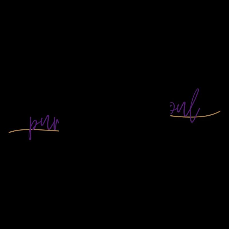 Le huit couché Puresoul, Gold-Lilla