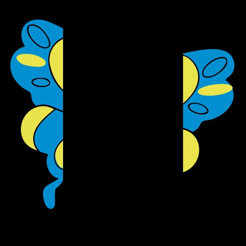 Papillon coloré > Graphique vectoriel