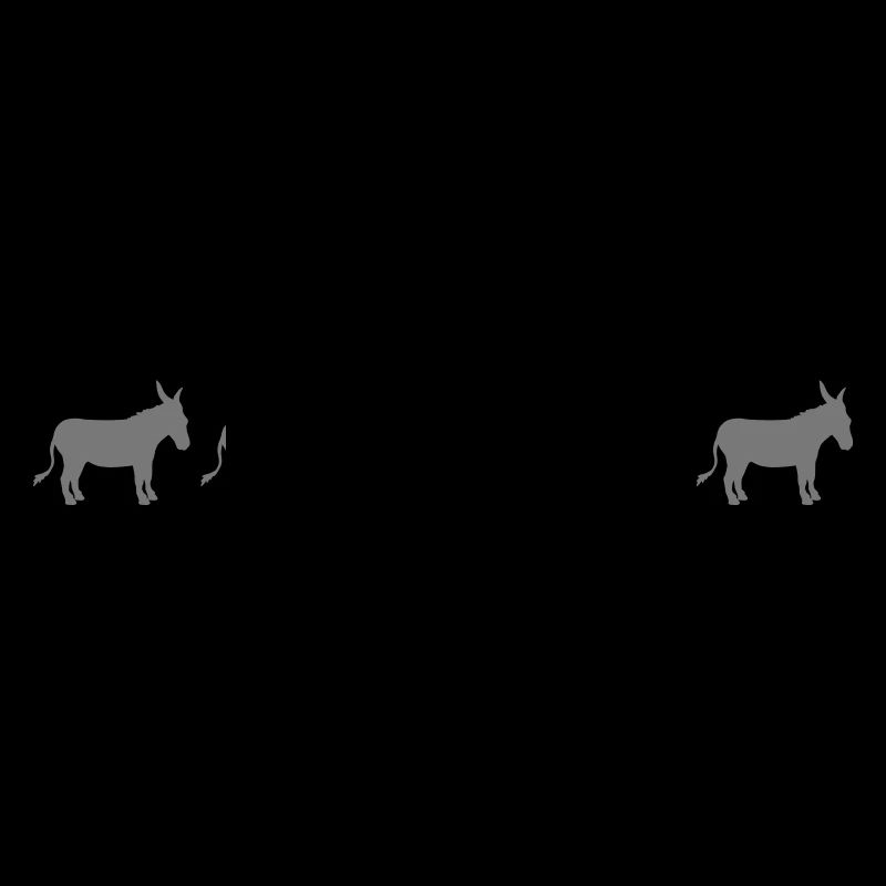 anders be different esel pferd pony klein packesel