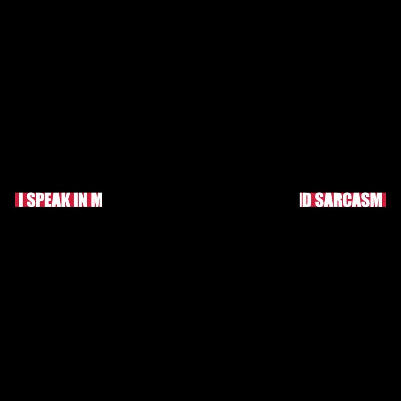 speak lyrics and sarcasm