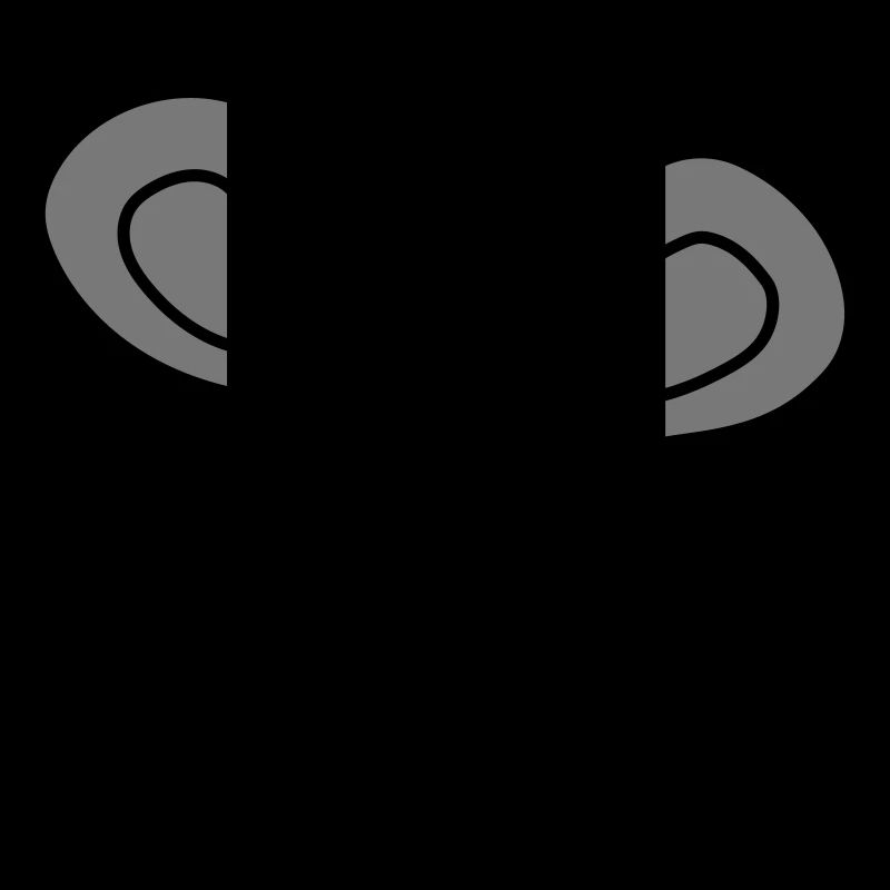 Souris tête clipart