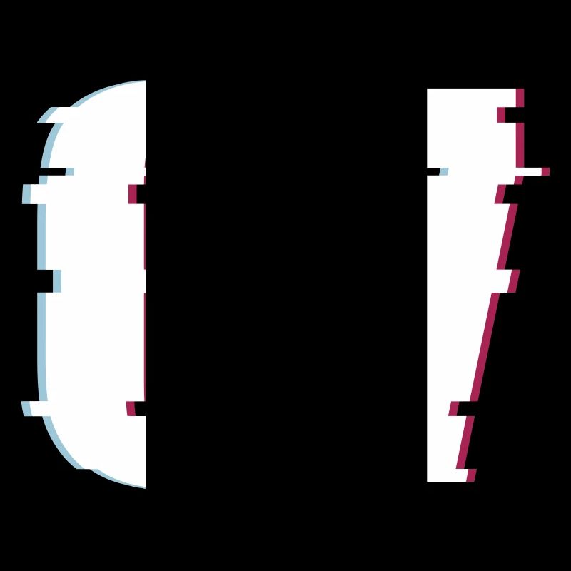 07 Sieben 7 Seven Zahl Effekt Verzerrt Nummer