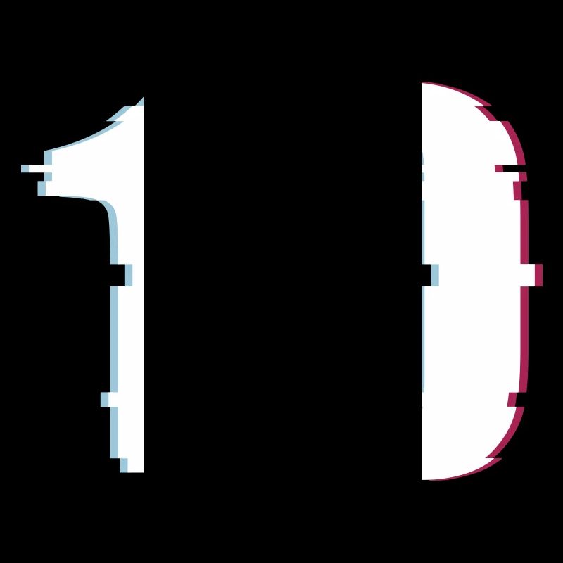 10 Ten Number Effect Distorted Number