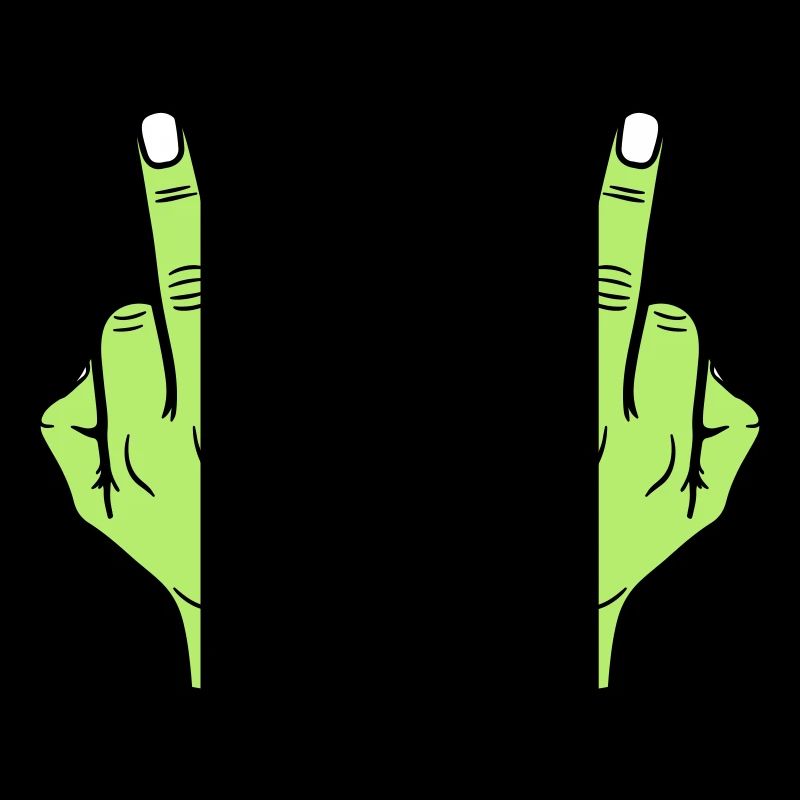 Mittelfinger Hand