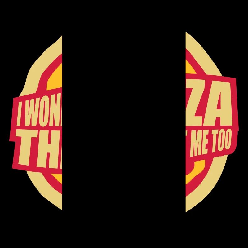 pizza thinks about me