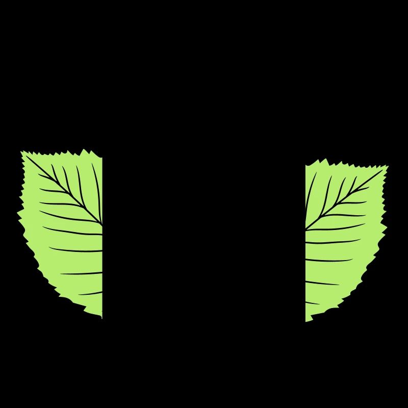 3 feuilles de hêtre feuille arbre forme de plante clipart d