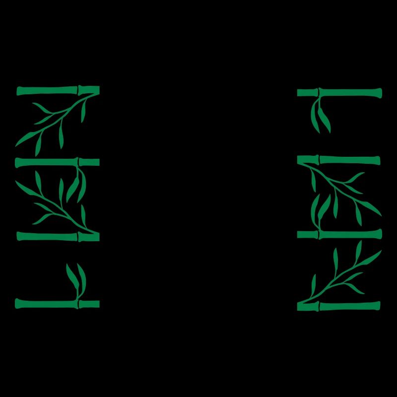 4 bars long bamboo pattern plant silhouette vi