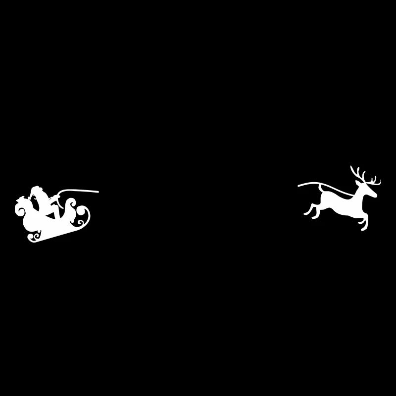 weihnachtsmann schlitten