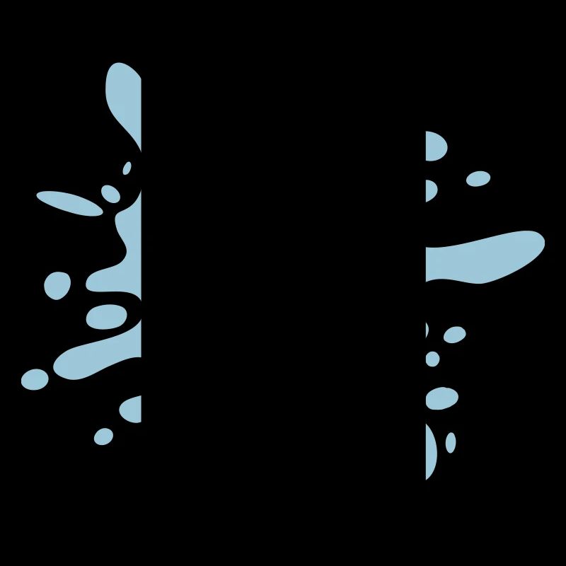 Papillon éclaboussures de couleur