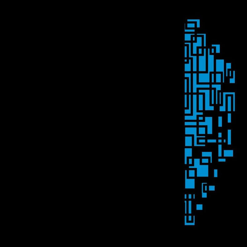 conception noir digital android synthétique robot