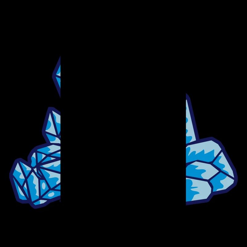 Kristall Edelstein Blau