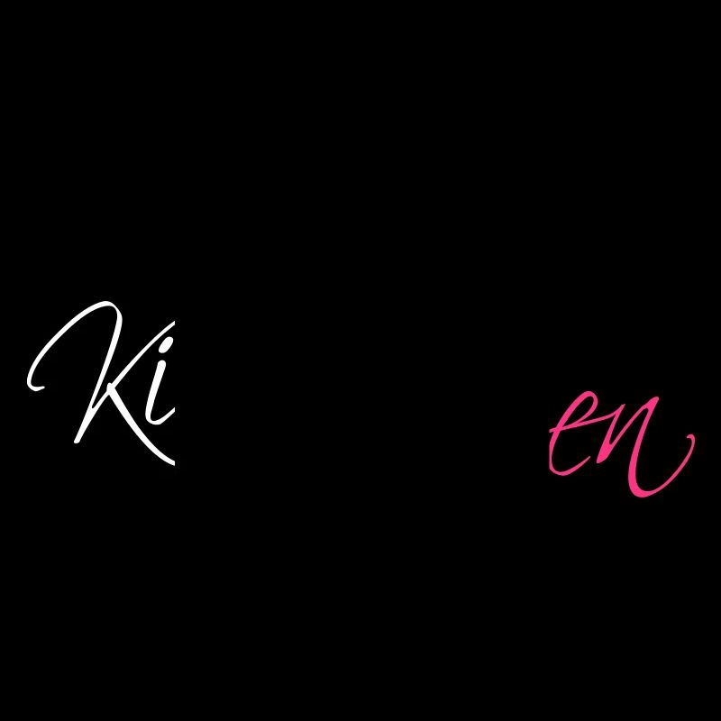 Logo Kitchen Queen lettrage Kitchen Queen femme