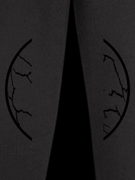 Cracks Pattern Planet Ball