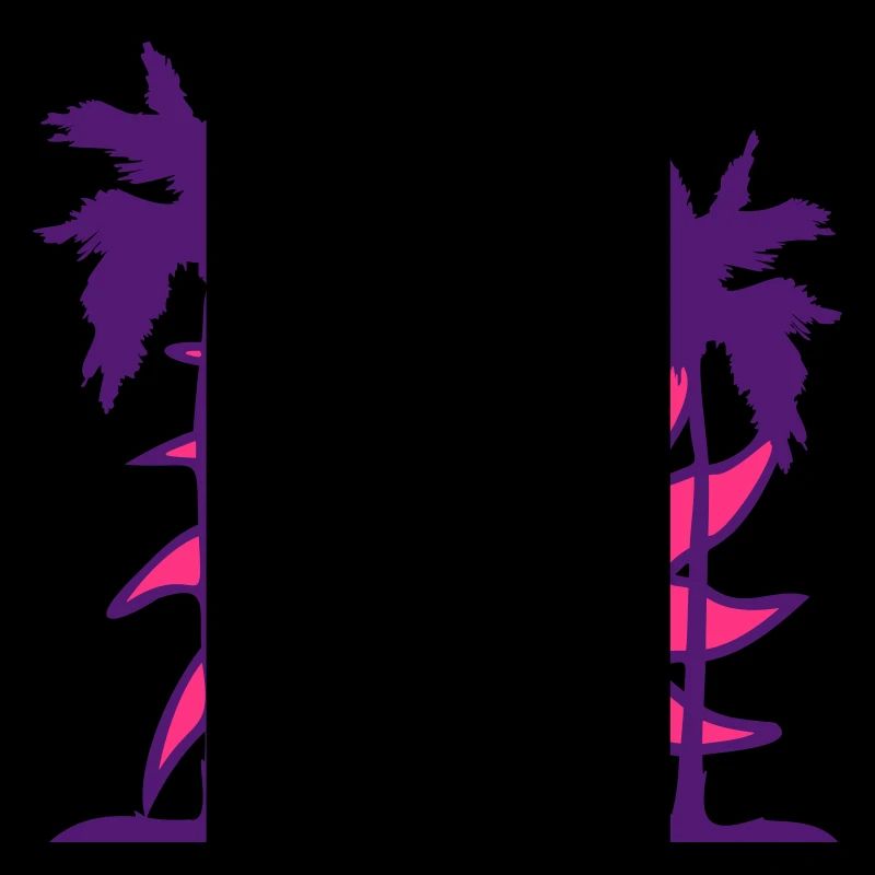 Funny Sun Laughs Happy Fun Face Palm Trees