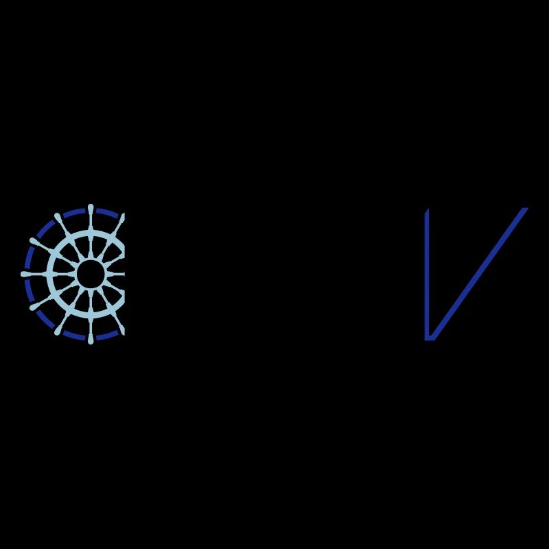 Sailing Crew Sailing Team Ship Steering Wheel Text Logo