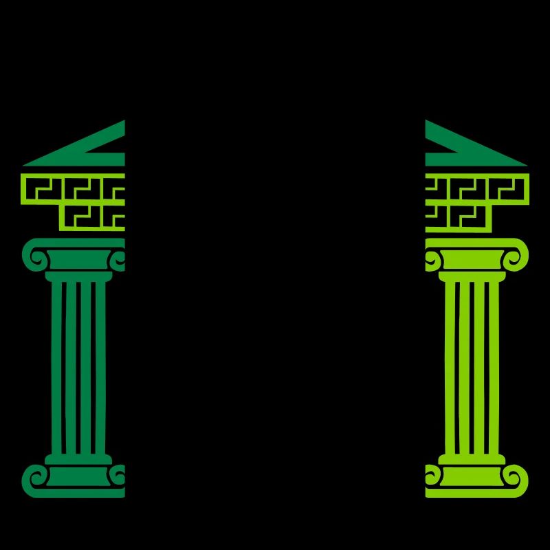 griechisches antikes gebäude