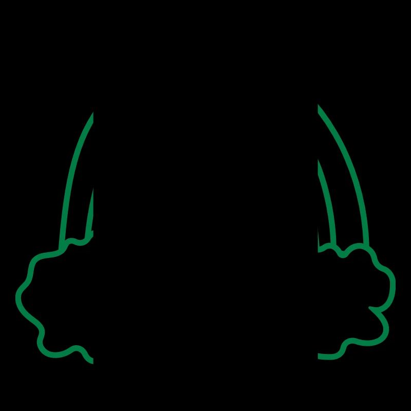 Irrégulier Rough mignon arc-en-ciel