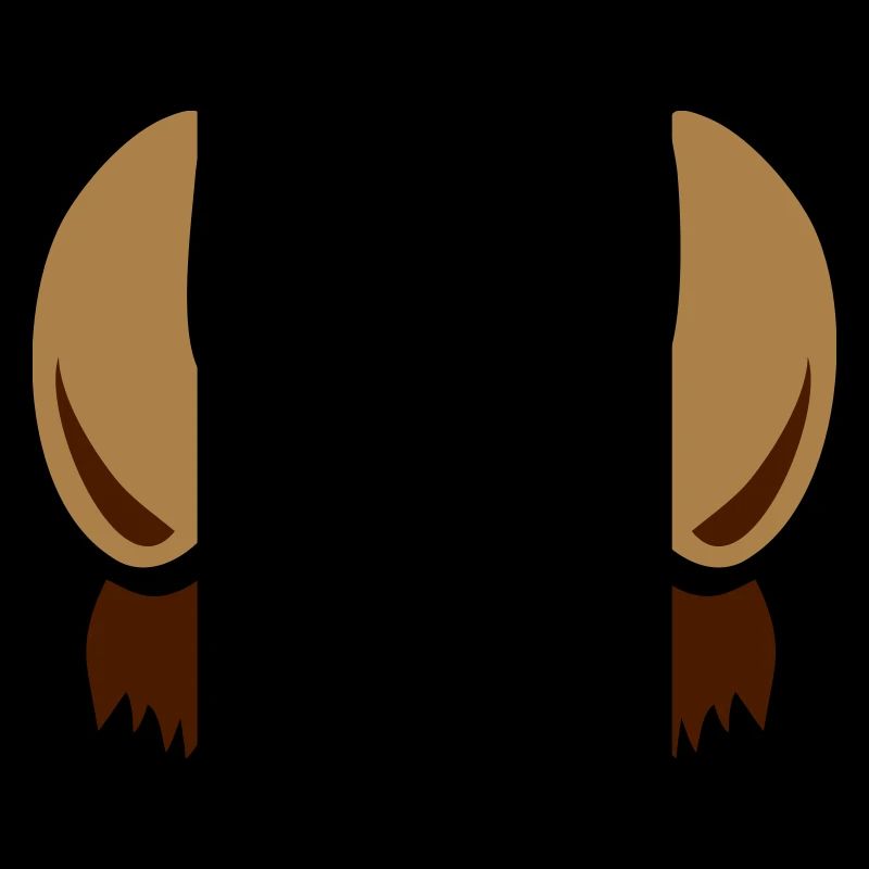 Yeti Big foot creature horns