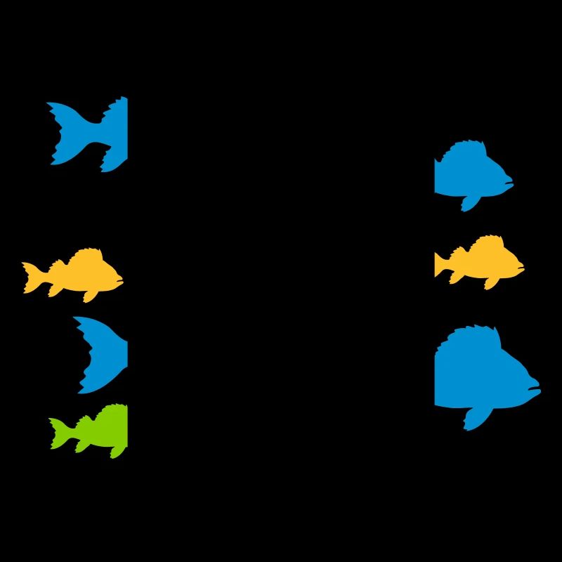 Colorful fish patterns