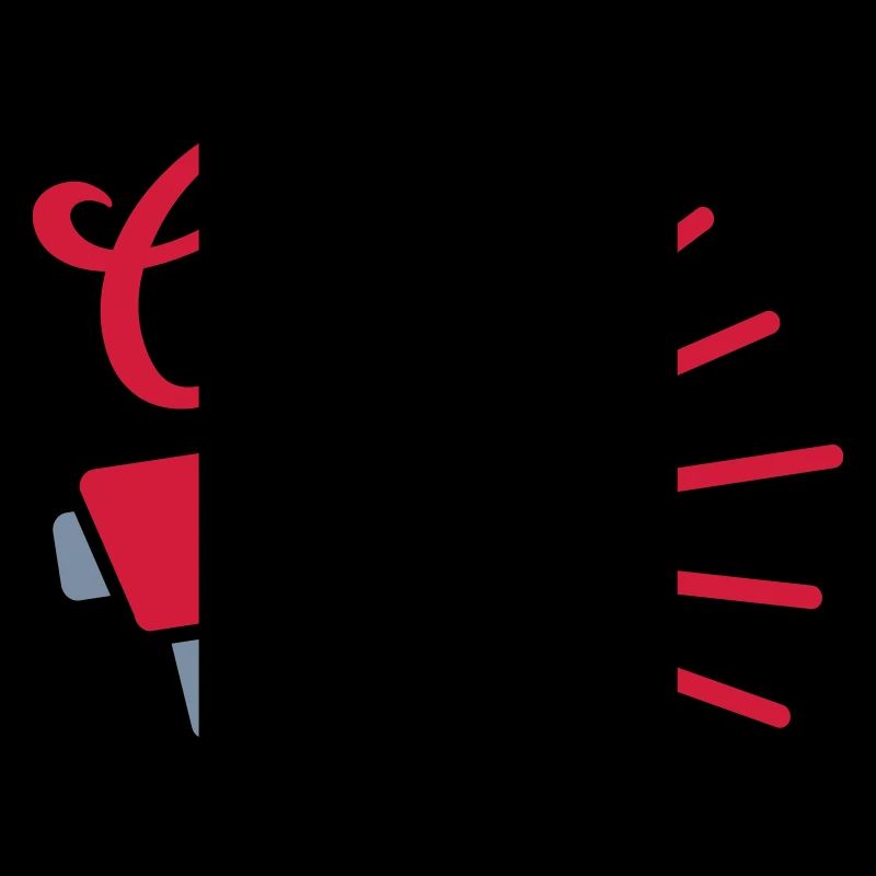 Cheer Megafon sprechen Symbol