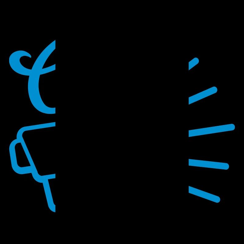 Cheer Cheer Megaphone Symbol
