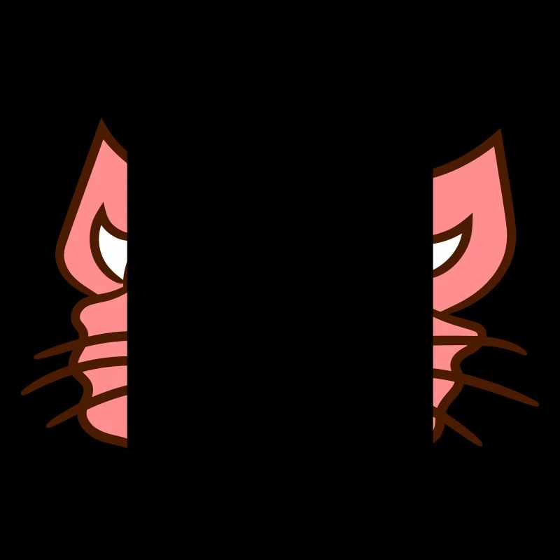 Dämon Monster Katze Halloween Horror Teufel Hörner